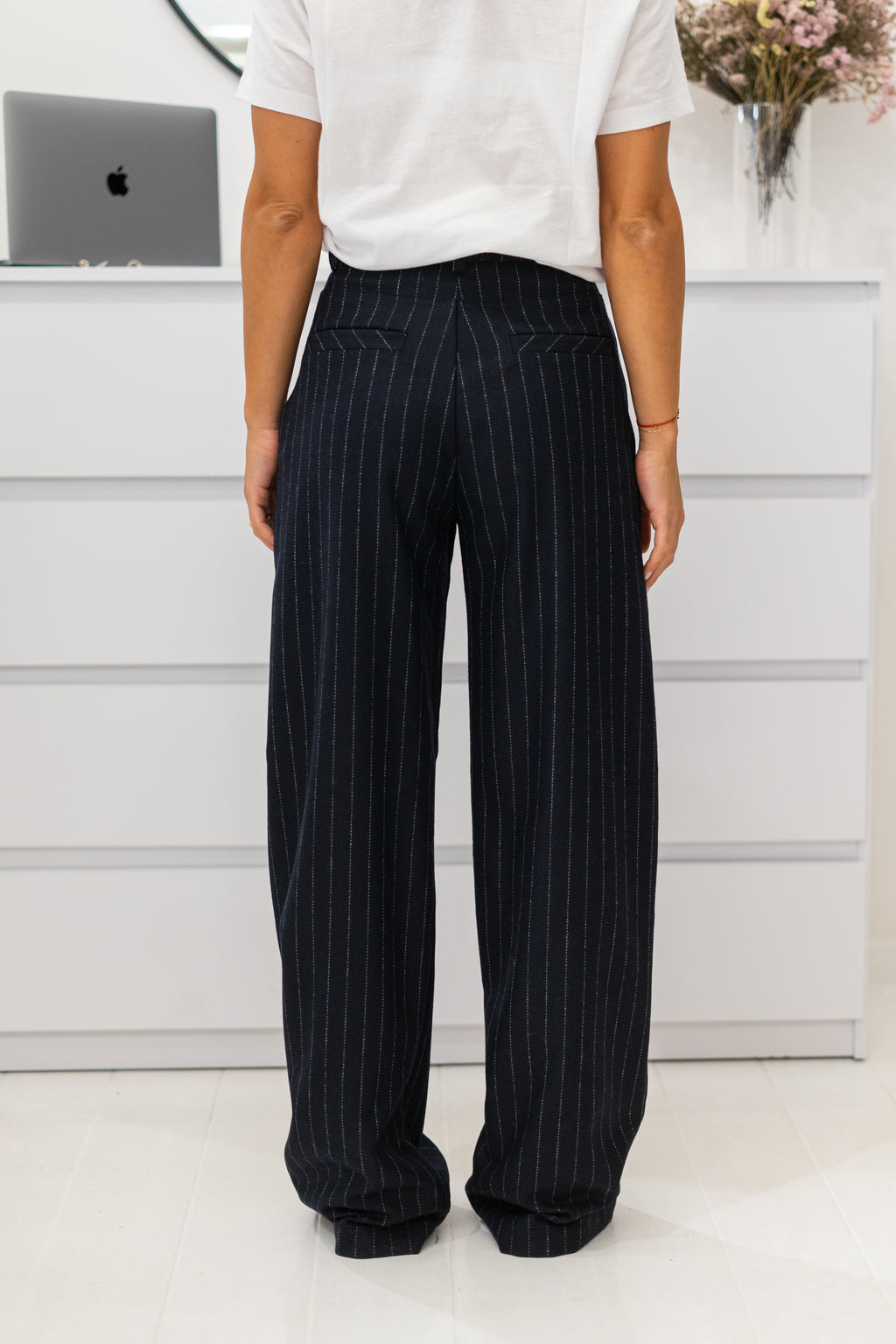 Pantalone Tailleur Gessato