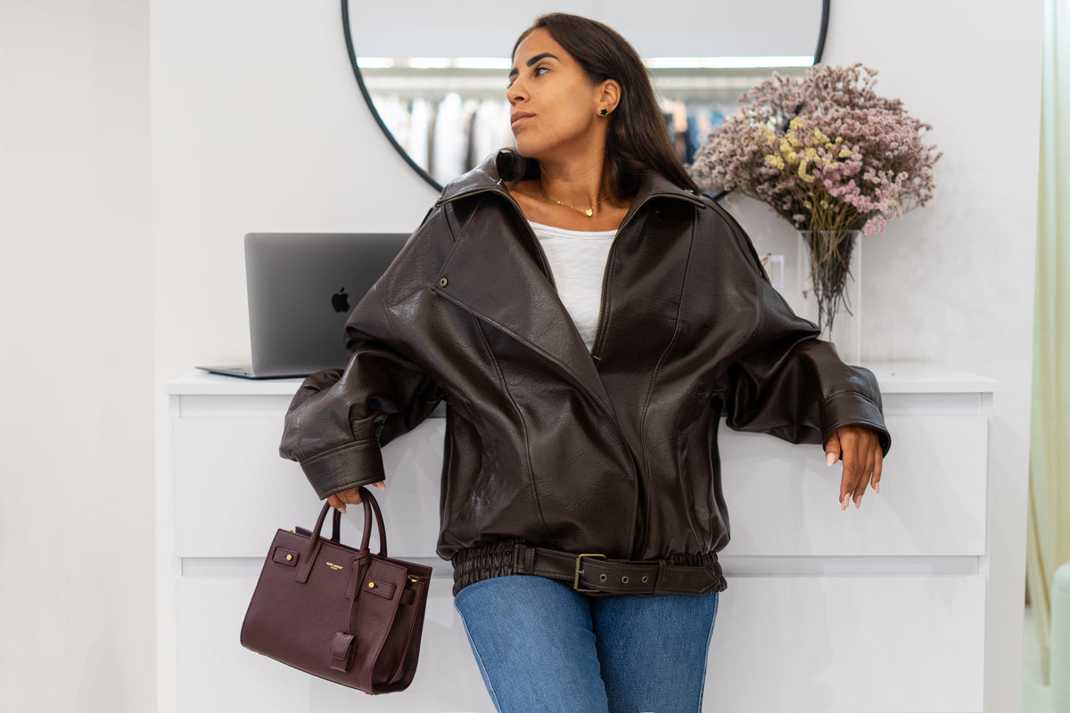 Bomber ecopelle Vicolo