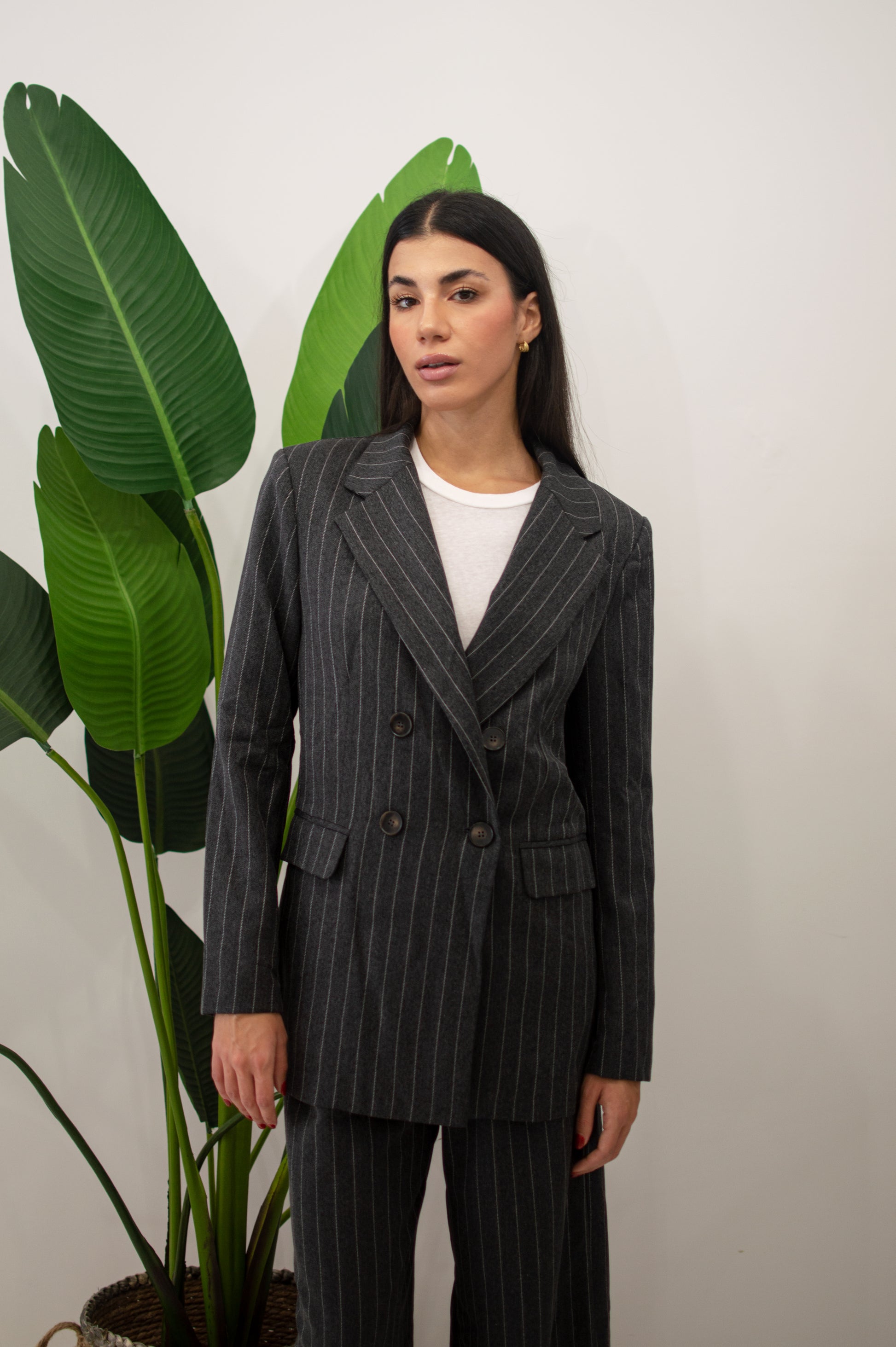 Giacca Gessata Glamorous