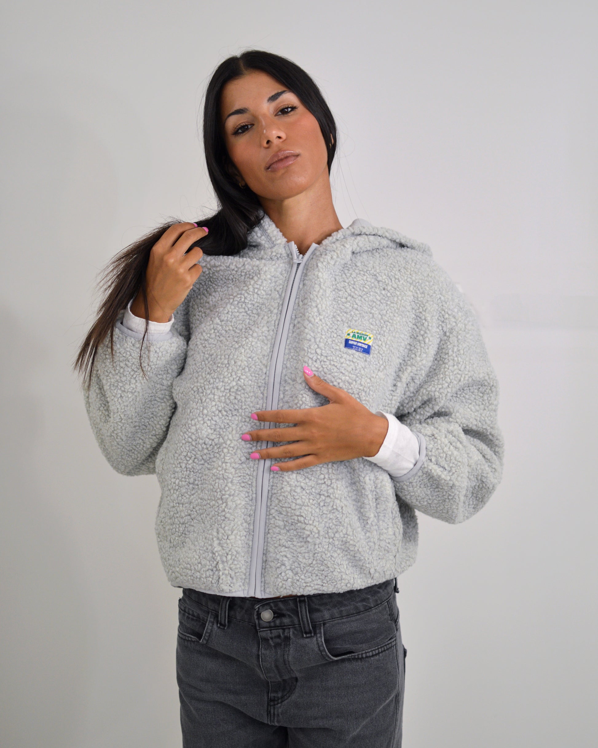 Giacca Teddy American Vintage