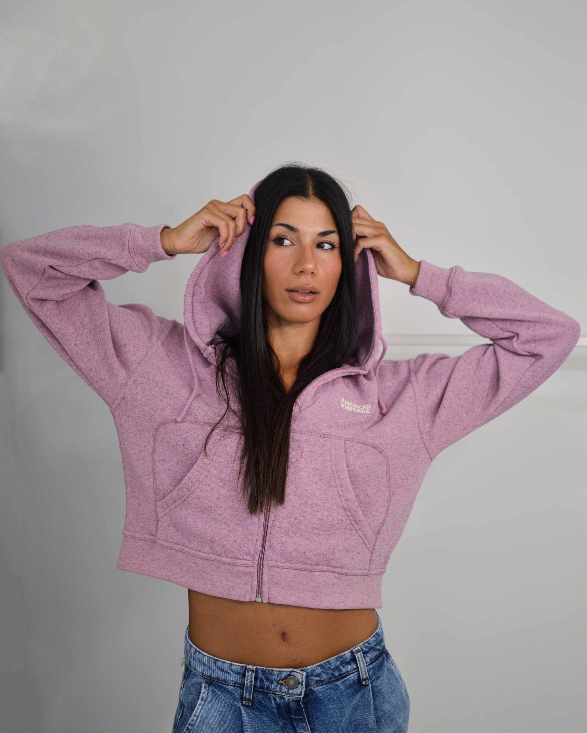 Felpa Hoodie American Vintage