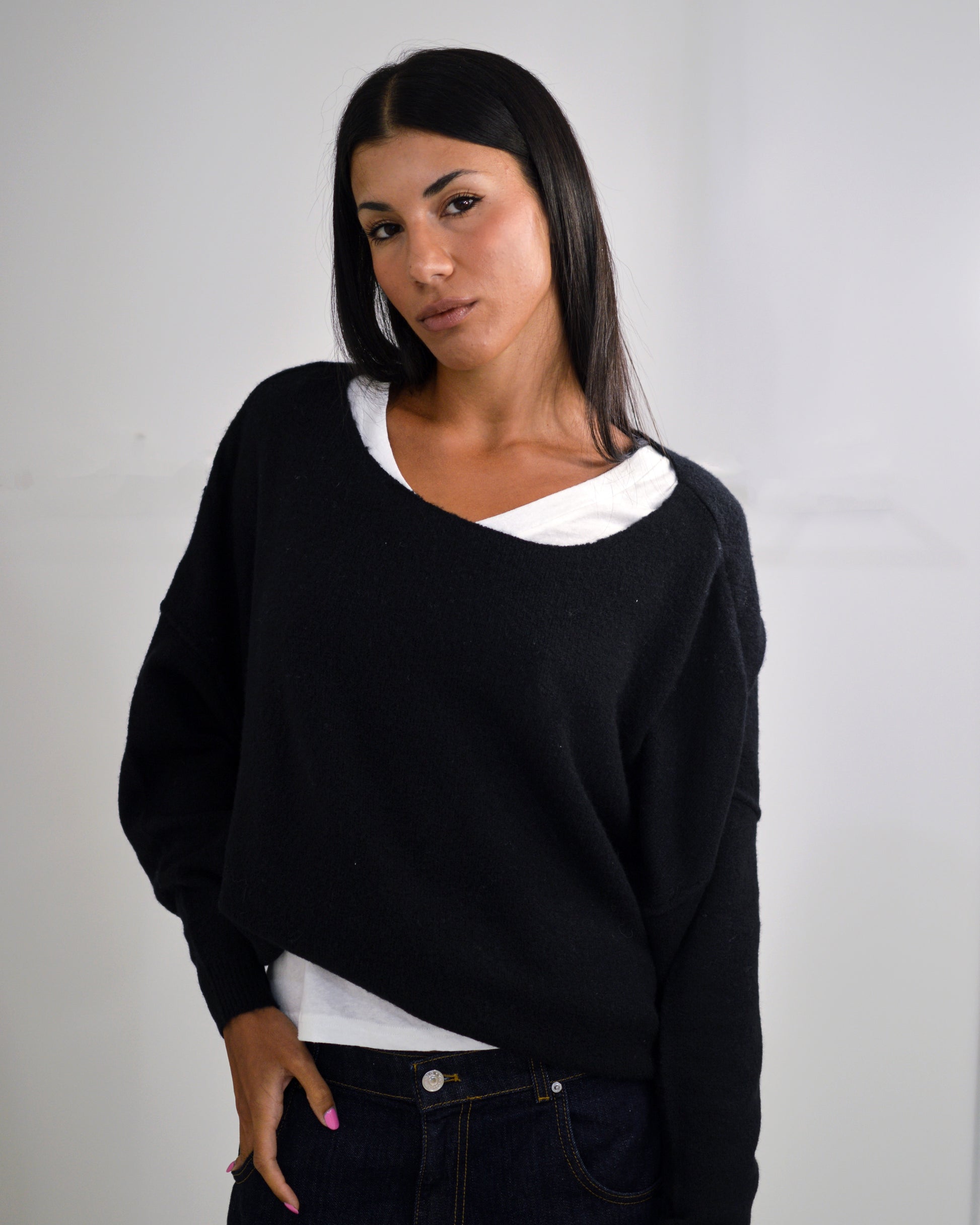 Maglione Scatoletta American Vintage